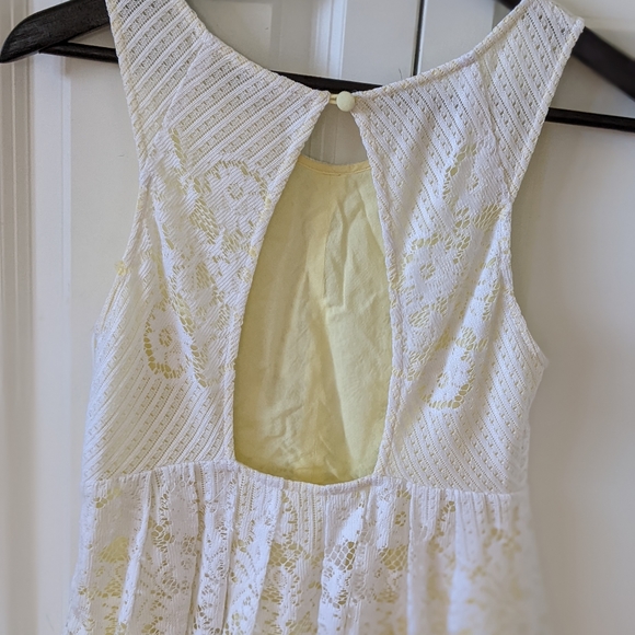 Free People White lace dress - Picture 2 of 6